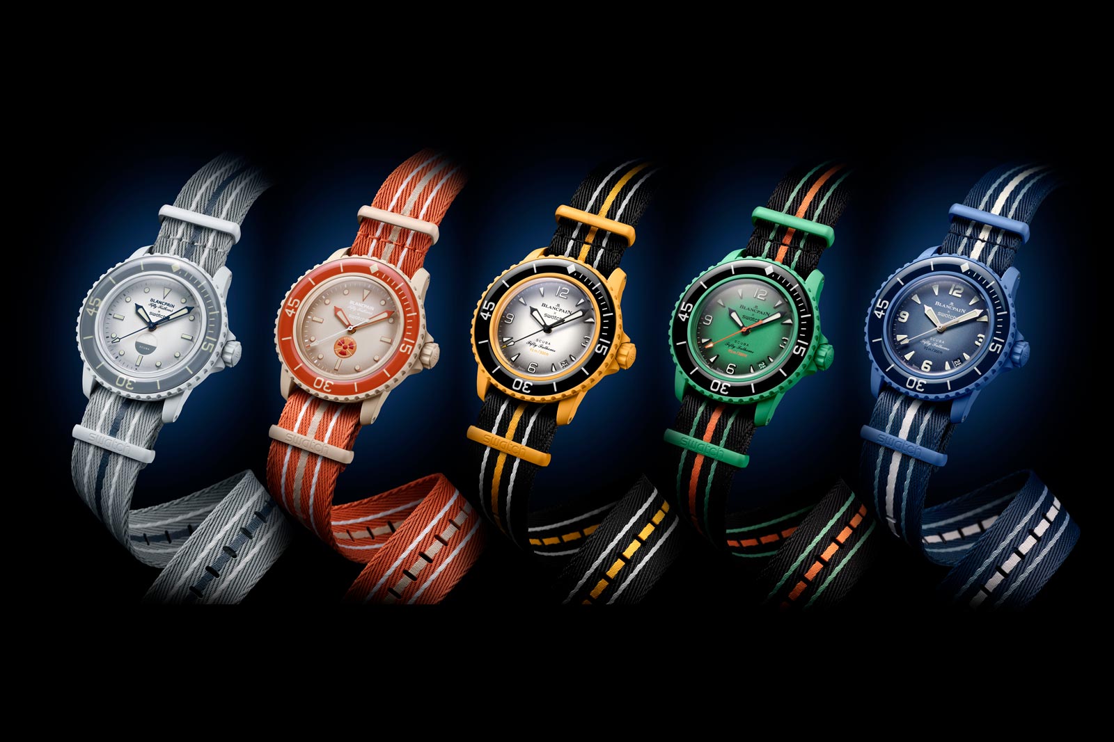 Blancpain X Swatch Fifty Fathoms